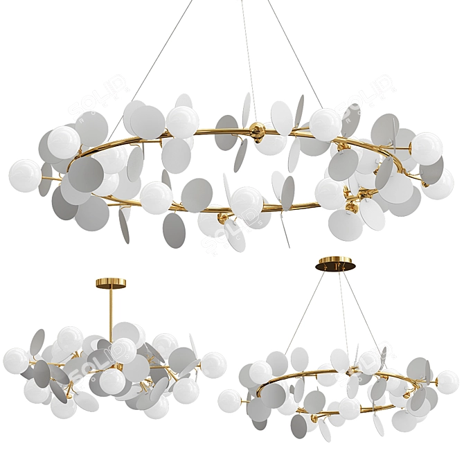 Elegant Matisse Lighting Collection 3D model image 1