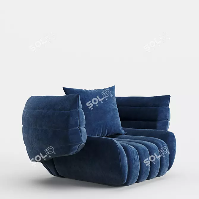 Sensory Comfort Chair 3D model image 3