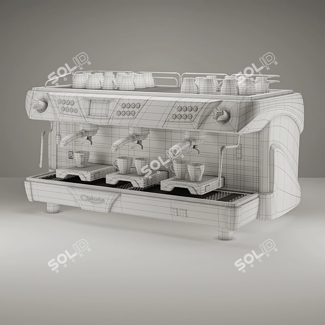 Astoria Plus 4 You: Perfect Coffee Machine 3D model image 3