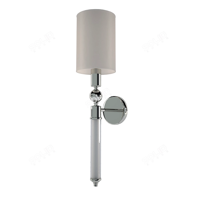 Elegant Newport 3541/A Wall Sconce 3D model image 2