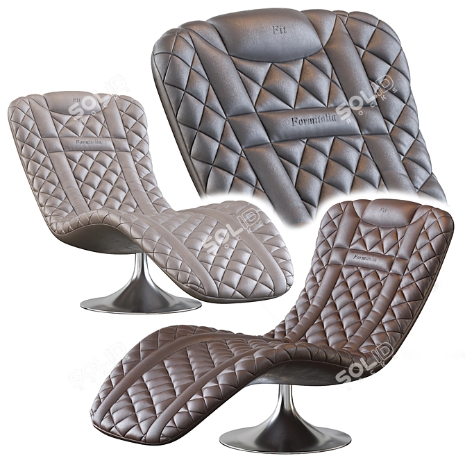 Luxury Chaiselongue by Formitalia 3D model image 1