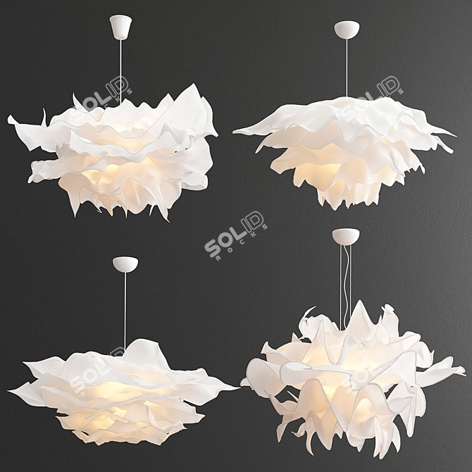 Elevate Your Space: Krusning Lamp Collection 3D model image 1