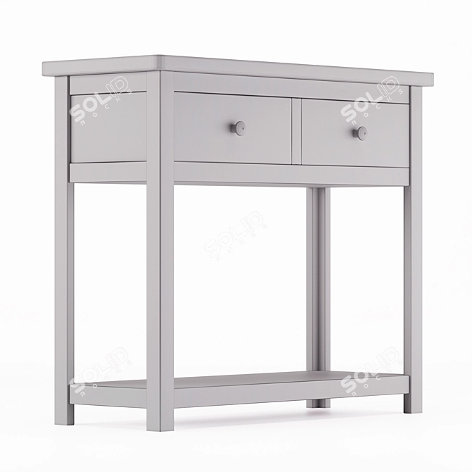 Jules Verne Console: Stylish and Practical 3D model image 3