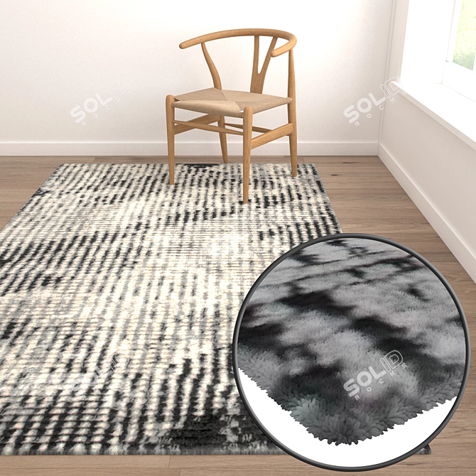 Title: High-Quality Carpet Set for Diverse Perspective 3D model image 1