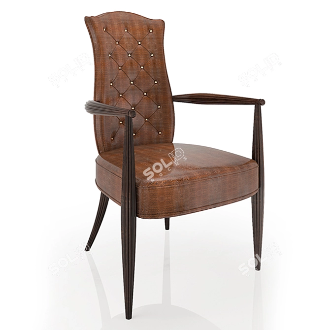 Cozy Comfort Armchair 3D model image 1