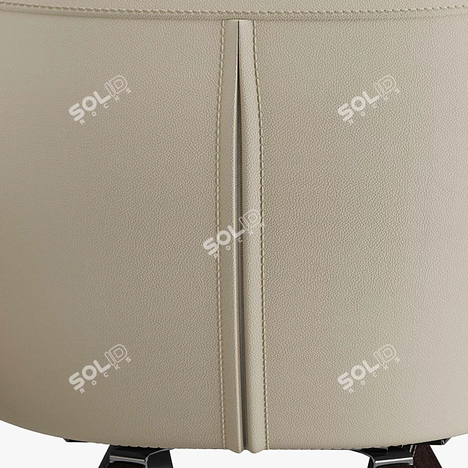 Bombe: Elegant Italian Armchair 3D model image 3