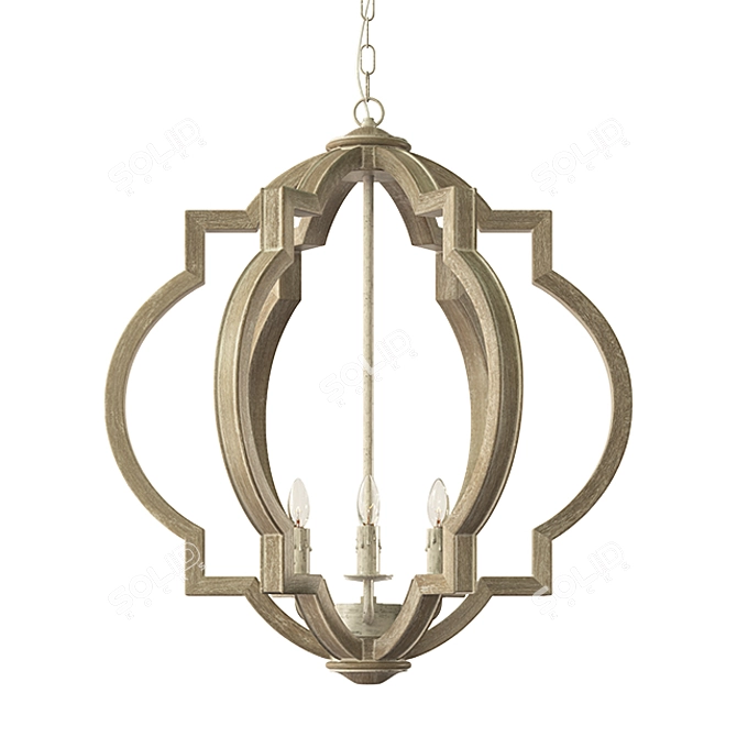 Adair Pendant: Modern Lighting Fixture 3D model image 1