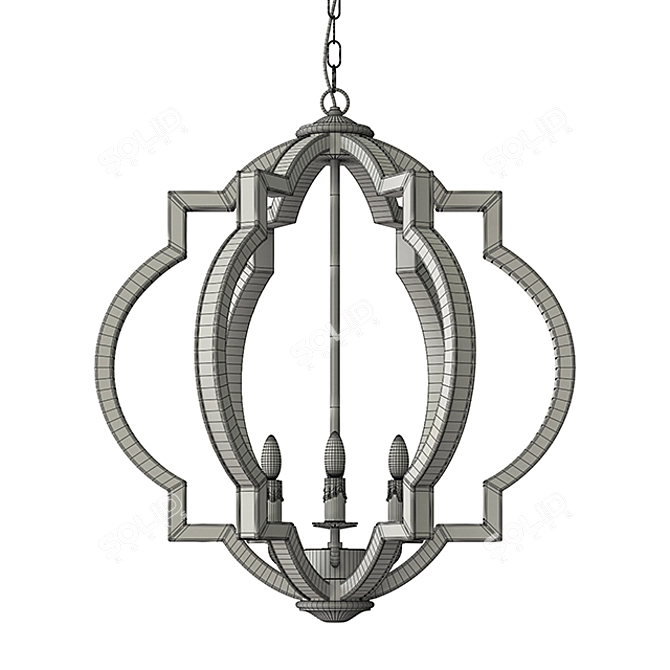 Adair Pendant: Modern Lighting Fixture 3D model image 5