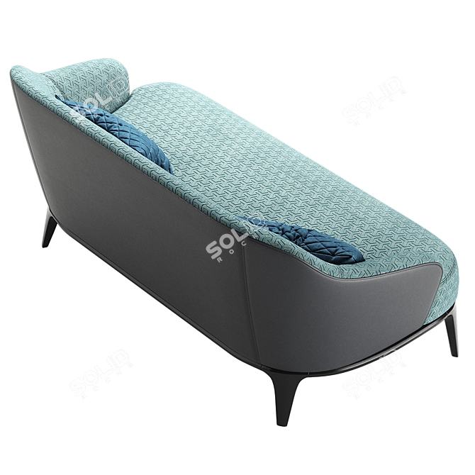 LIAM Compact Sofa | 165x85x76 cm 3D model image 4