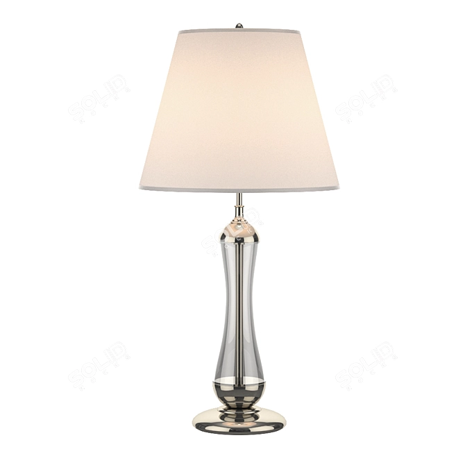 Oleta Crystal Table Lamp 3D model image 1