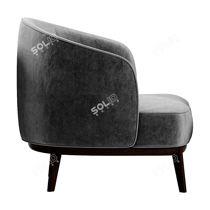 Domkapa Megan: Stylish and Compact Seating 3D model image 3