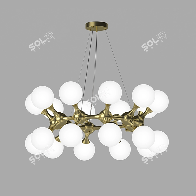 Designer Pendant Light: MOD021PL 3D model image 8