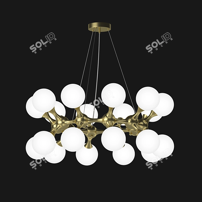 Designer Pendant Light: MOD021PL 3D model image 9