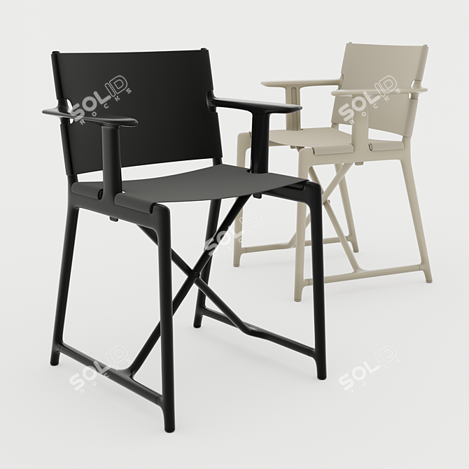  Stylish Magis Stanley Outdoor Chair 3D model image 1