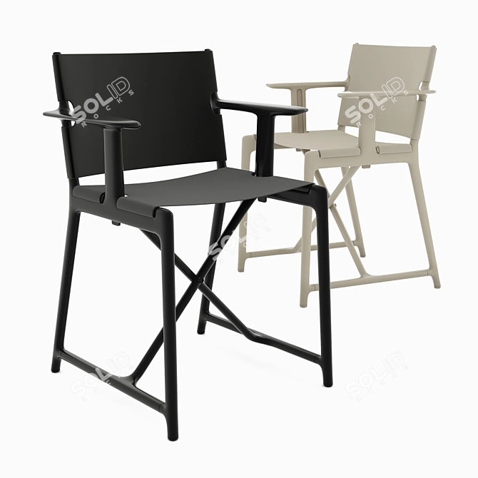  Stylish Magis Stanley Outdoor Chair 3D model image 2