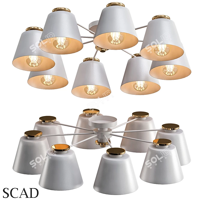 SCAD 2013 Millimeters 1431.57x1431.57x290.74 V-Ray 3D model image 1