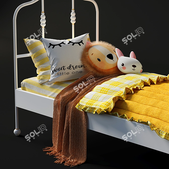 Ikea Sagstua/Luröy Bed - Stylish & Versatile 3D model image 3