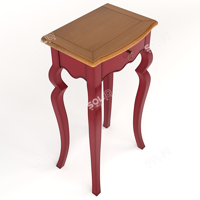 Montigny French Table: Sleek and Stylish 3D model image 3