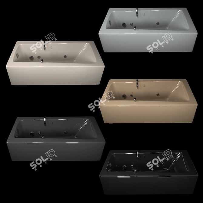 Premium Kohler 2015 K-842 Toilet 3D model image 2