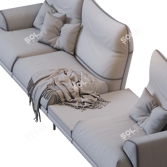 Wolf Den Sofa 3D model image 4