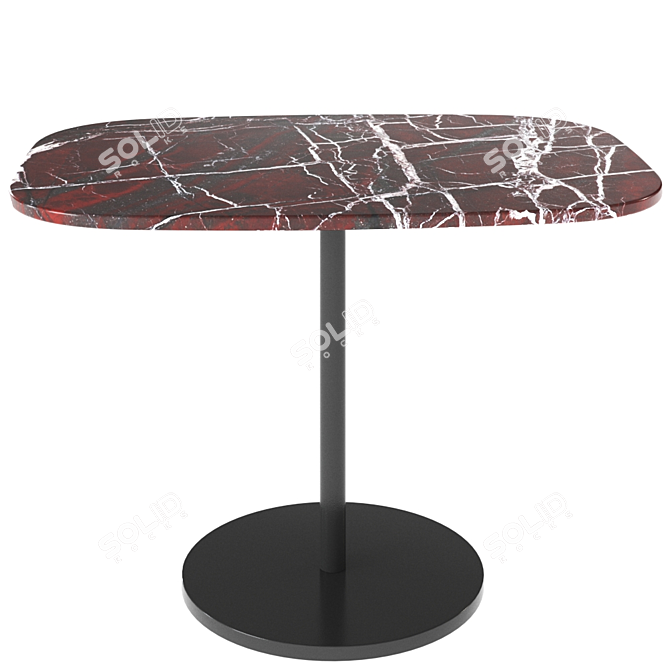 Modern Marble Coffee Table: Living Divani Floyd 3D model image 8