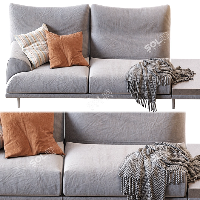  Wolf Sofa: Unleash Comfort and Style 3D model image 3