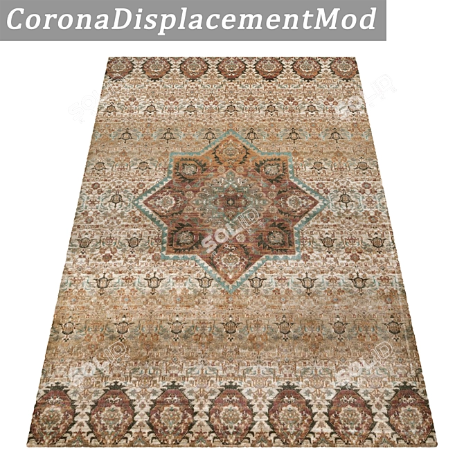 Premium Quality Carpet Set 3D model image 4