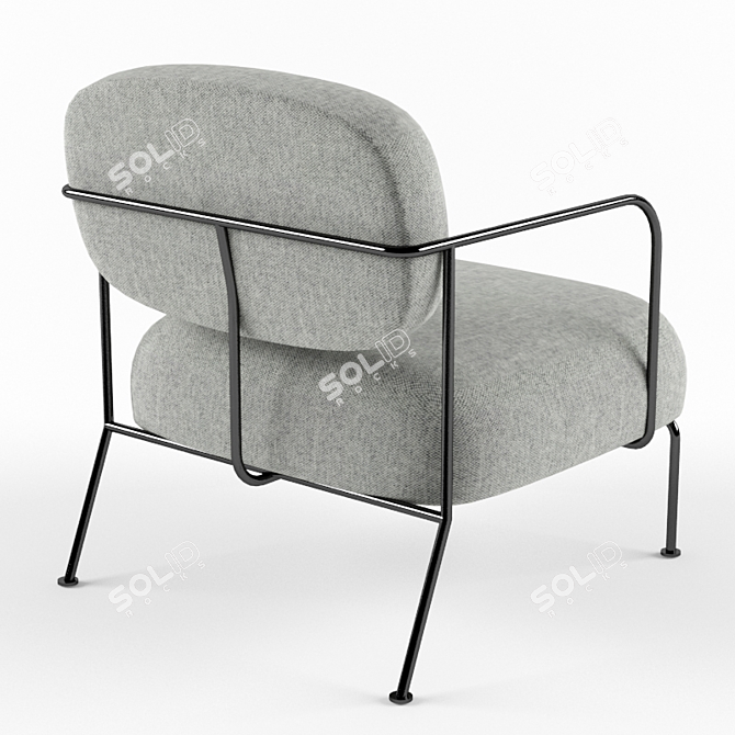 Fab Four Lounge Chair 3D model image 3