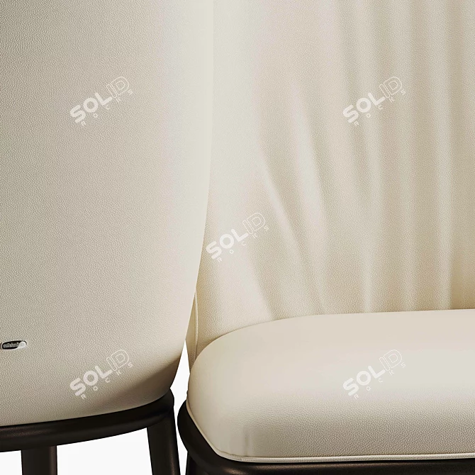 Sleek and Stylish Cattelan Italia Chair 3D model image 3