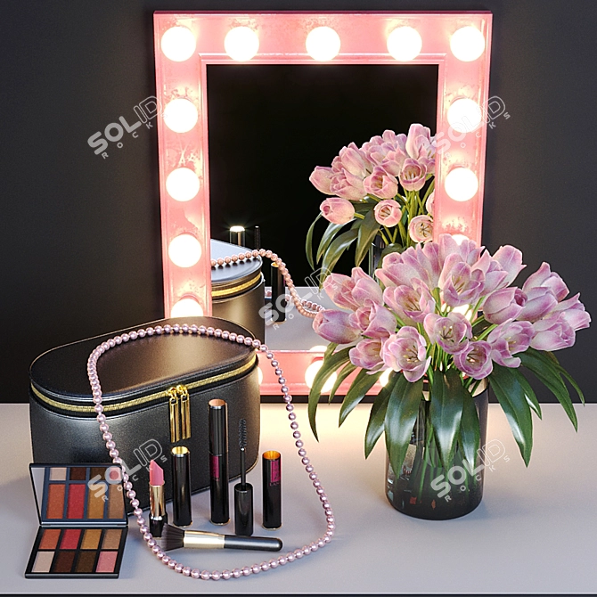 Glam Collection: Radiant Beauty Set 3D model image 3