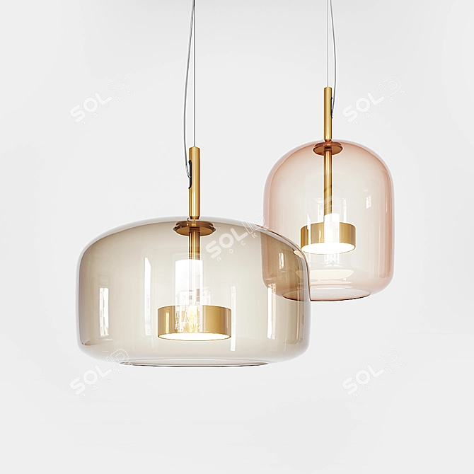 Modern Pendant Lights - Lampatron Bolli 3D model image 1