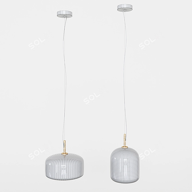 Modern Pendant Lights - Lampatron Bolli 3D model image 5