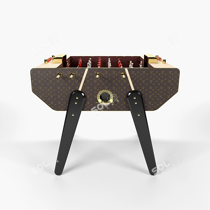 Luxury Louis Vuitton Foosball 3D model image 6