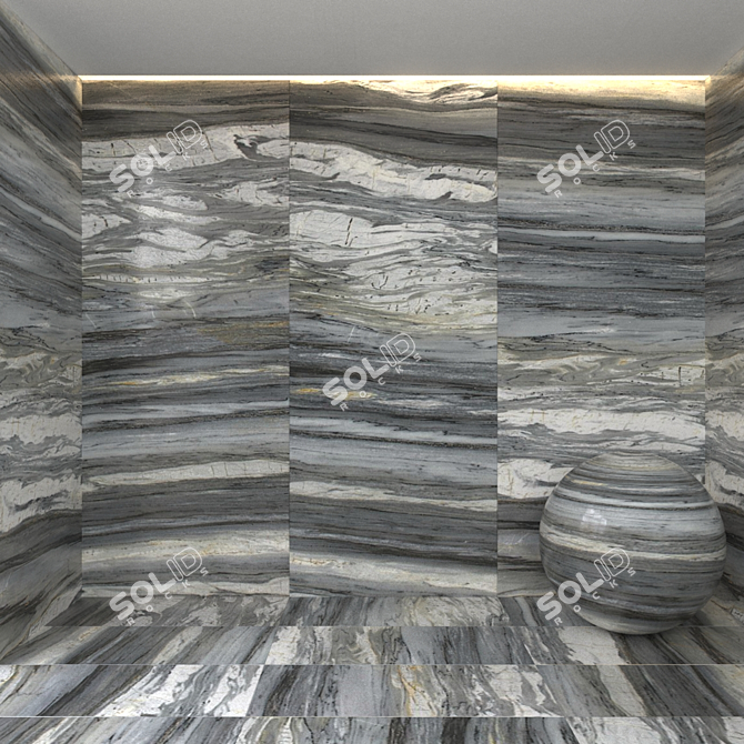 Cielo Marble: Versatile & Timeless 3D model image 1