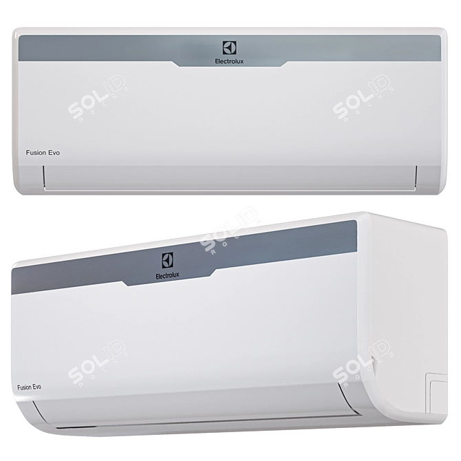 Electrolux Fusion Evo EACS-07HFE/N3 7K BTU Air Conditioner 3D model image 1