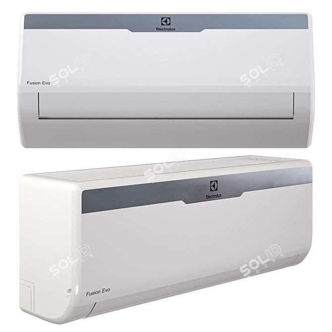 Electrolux Fusion Evo EACS-07HFE/N3 7K BTU Air Conditioner 3D model image 2