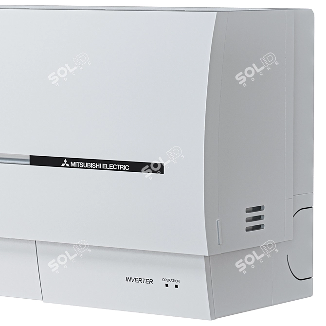 Mitsubishi Electric MSZ-SF35VE Air Conditioner 3D model image 3