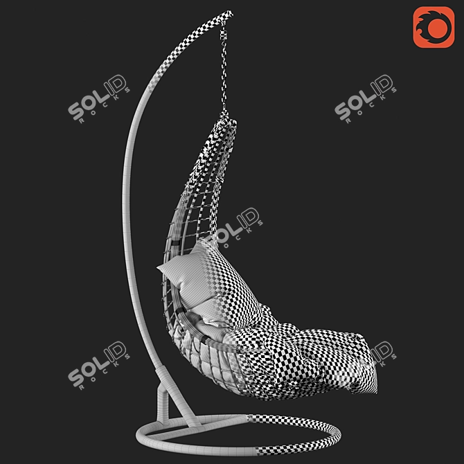 Hanging Garden Seat 3D model image 5