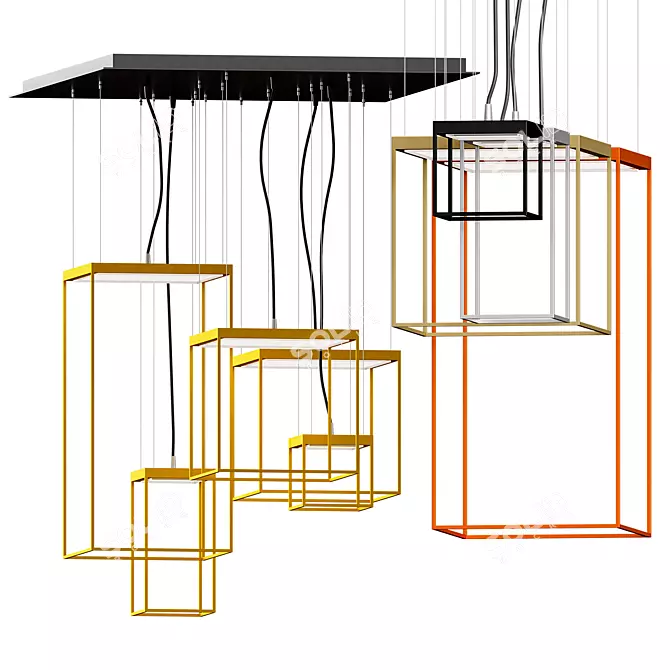 Brassie LED Pendant Light: Sleek and Elegant Design 3D model image 3