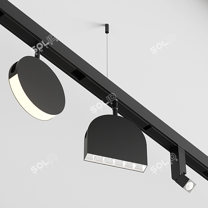 Eden Line Set: Modern Lighting with Unique Designs 3D model image 5