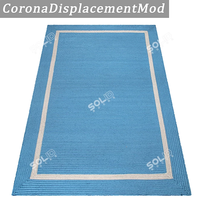 Stylish Carpet Set 3D model image 4