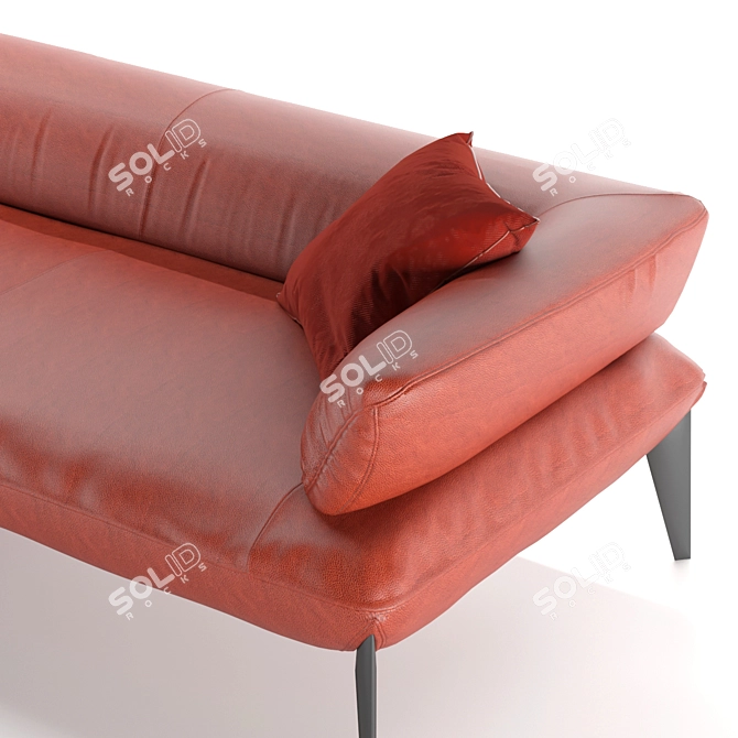 Modern Urban Avenue Sofa 3D model image 3