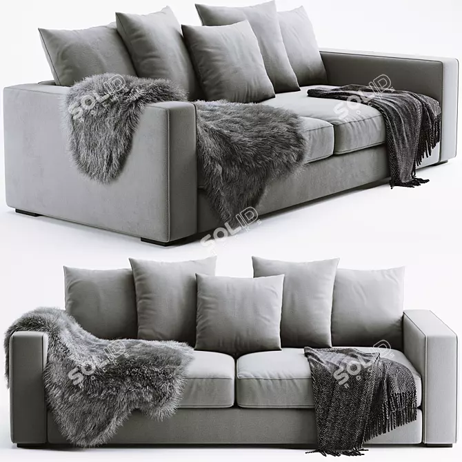 Modern BoConcept Cenova Sofa 3D model image 1