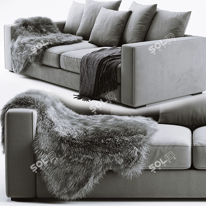 Modern BoConcept Cenova Sofa 3D model image 2