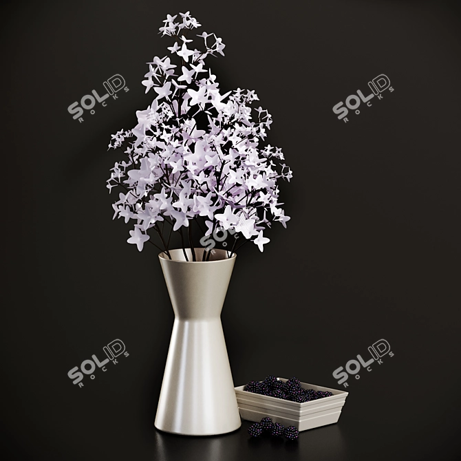 Sleek Decor Set | Max 2016 + OBJ 3D model image 1