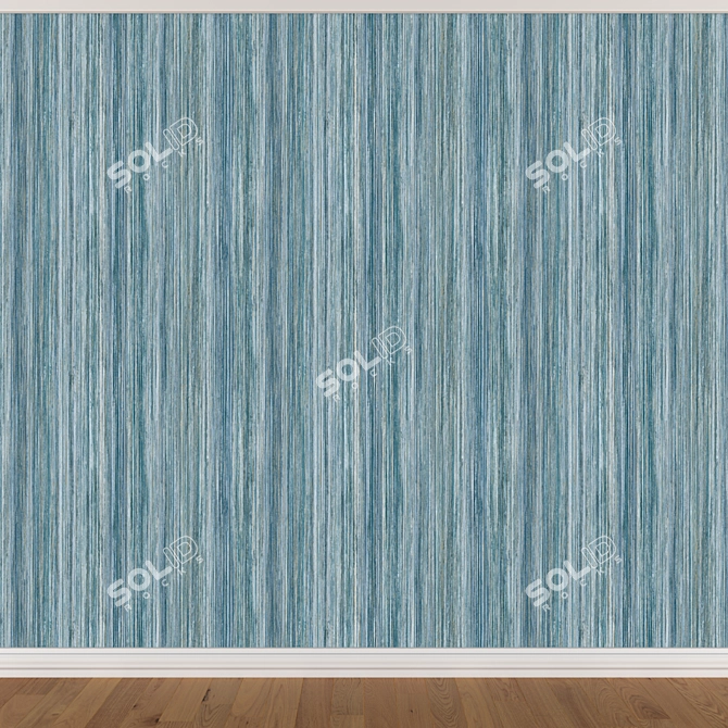 Seamless Wallpaper Set - 3 Colors 3D model image 2