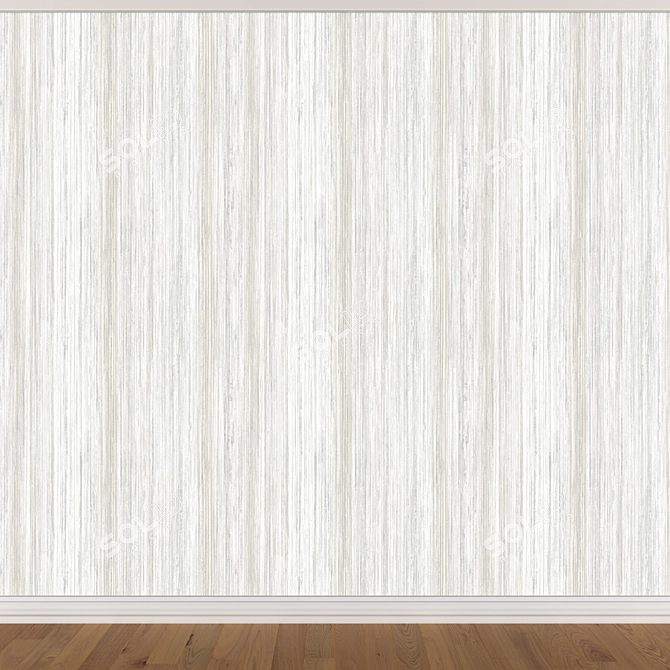 Seamless Wallpaper Set - 3 Colors 3D model image 4