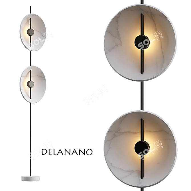 DELANANO 2013 - Sleek 3D Furniture Model 3D model image 1