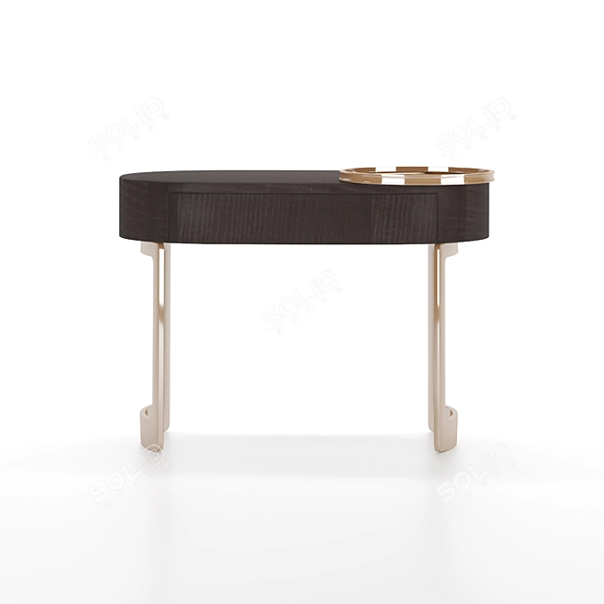 Moonlight Bedside Table by Fendi 3D model image 2