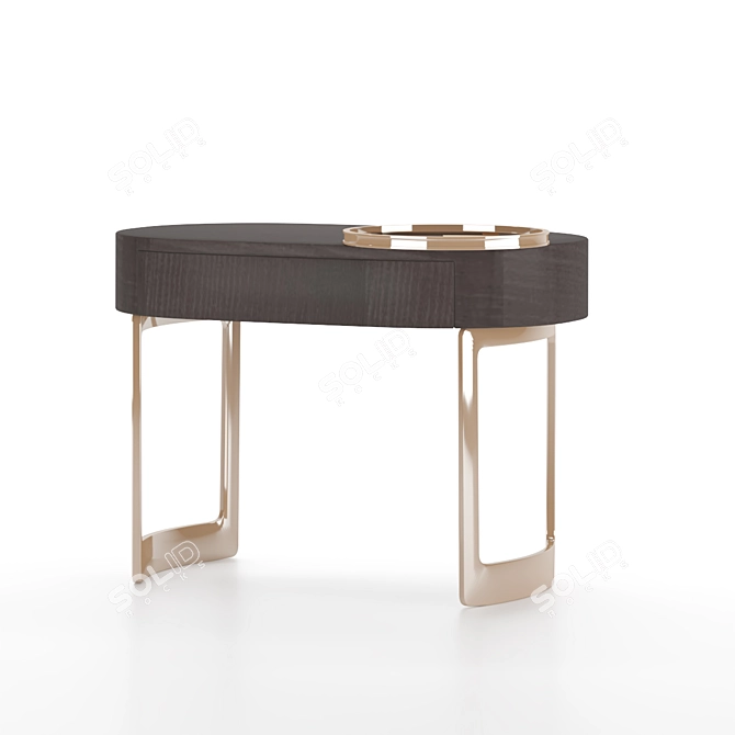 Moonlight Bedside Table by Fendi 3D model image 3